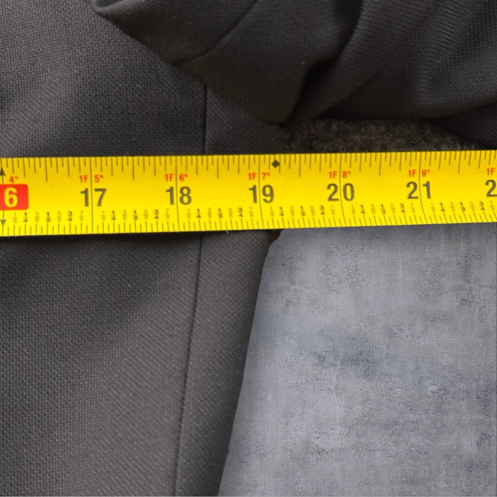 Tommy Hilfiger Mens Black Wool Blend Two Button Blazer Sport Coat 38R 78E5365 - Picture 15 of 16